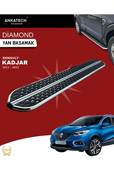 ANKATECH Renault Kadjar Diamond Krom Yan Basamak 173 Cm 2015-2022