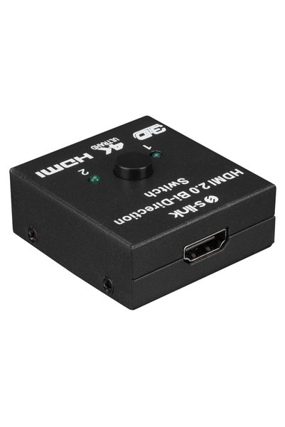 S-LINK Sl-lu613، منفذ HDMI ثنائي، محول ومقسم ثنائي الاتجاه