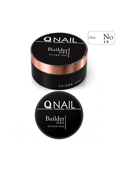 QNAİL PROFESSİONAL Builder Gel 50 ml Protez Tırnak Jeli UV LED Uzatma Güçlend...