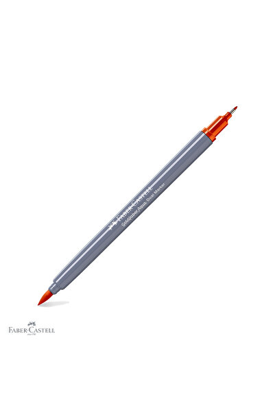 Faber Castell Marker solubil Faber-Castell Goldfaber Terracotta 186, cu vârf ...
