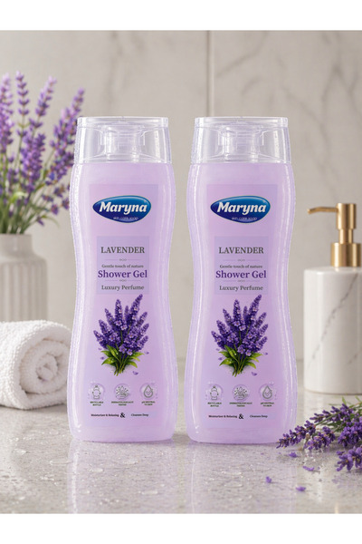 Maryna Lavanta Duş Jeli 450 ml x2 – Ekonomik Paket