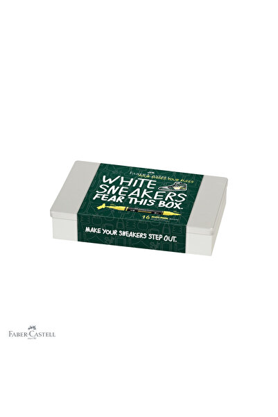 Faber Castell Set de 16 markere acrilice Faber-Castell Multimark, cu vârf dub...