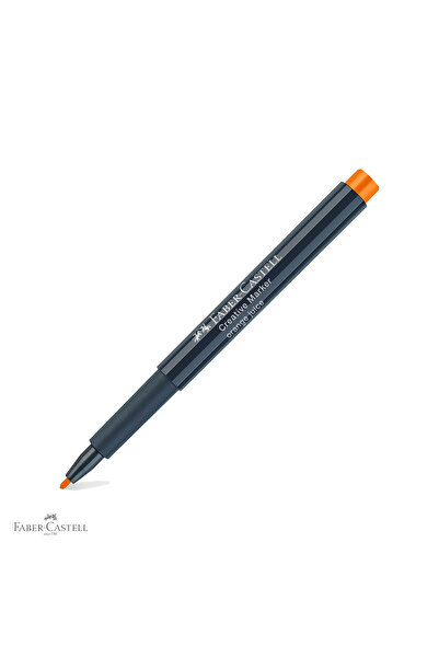 Faber Castell Marker creativ portocaliu Faber-Castell, vârf de 1,5 mm, pentru...