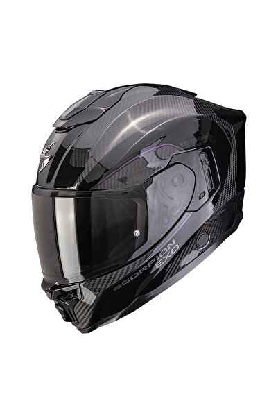 Scorpion EXO-1500 Air Carbon Mundi Kapalı Motosiklet Kaskı Siyah Chameleon