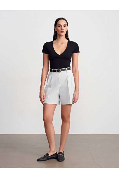 Dilvin 72668 Ζώνη με κλιπ Bermuda-Γκρι