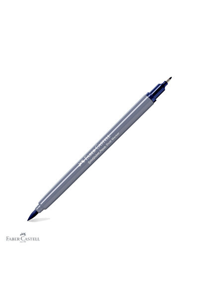 Faber Castell Marker solubil cu două vârfuri Faber-Castell Goldfaber, vârf ti...