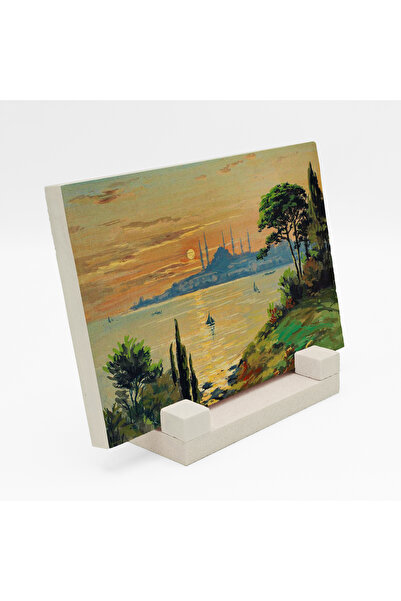 Sadrazam Τυπωμένη πέτρινη βάση γραφείου με θέα στο Τζαμί Σουλτάν Αχμέτ και το...