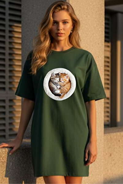 Pink Sky Γυναικείο μπλουζάκι με κοντό μανίκι και λαιμόκοψη, μεγάλο μέγεθος, ν...