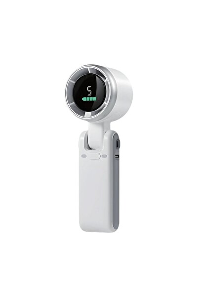 ZUIDID BWFN22 Şarjlı 5 Kademeli LCD Göstergeli Katlanabilir Mini El Fanı | 80...