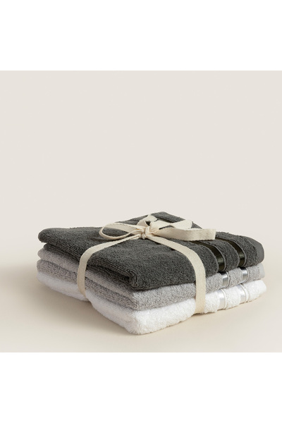 Chakra Σετ πετσετών προσώπου 3 τεμαχίων Chic 100% βαμβάκι 50x80 εκ.