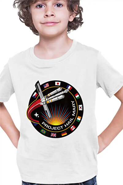 OEM Παιδικό Αγορίστικο Μπλουζάκι με Σήμα Αποστολής Διαστημοπλοίου  "Πρότζεκτ ...