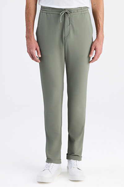 Twn Slim Fit Khaki Dobby Jogger Pants