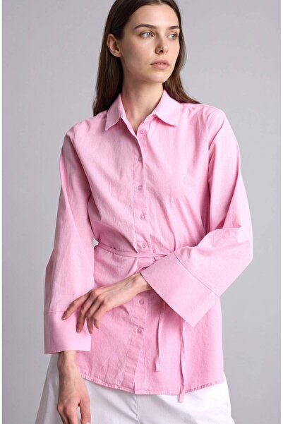 DeFacto Κανονική εφαρμογή, βαμβακερό μακρυμάνικο τουνίκ με φραμπαλάδες H1868A...