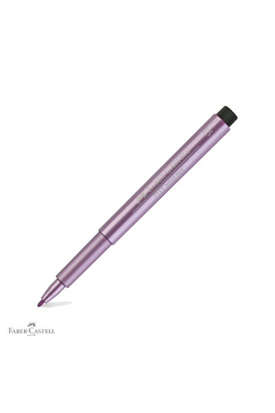 Faber Castell Marker Pitt Artist Pen Faber-Castell, metallic ruby color, 1.5m...