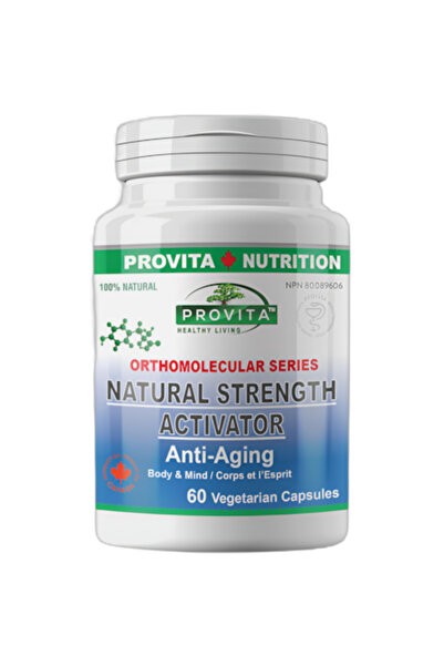 Provita Nutrition Ενισχυτικό Δύναμης Αντιγηραντικό, 60 κάψουλες