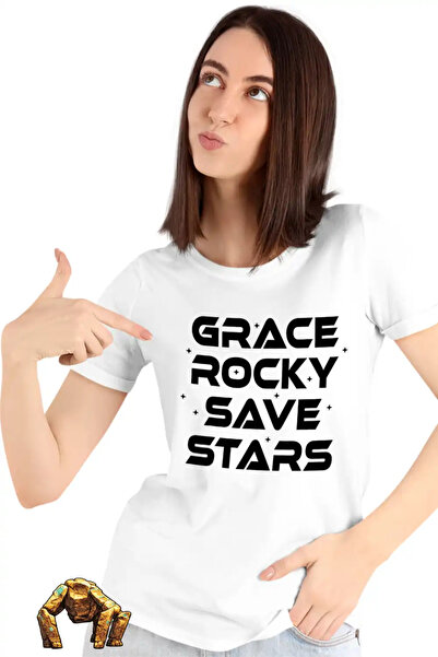 OEM Women's T-shirt Project Hail Mary Grace Rocky Save Stars