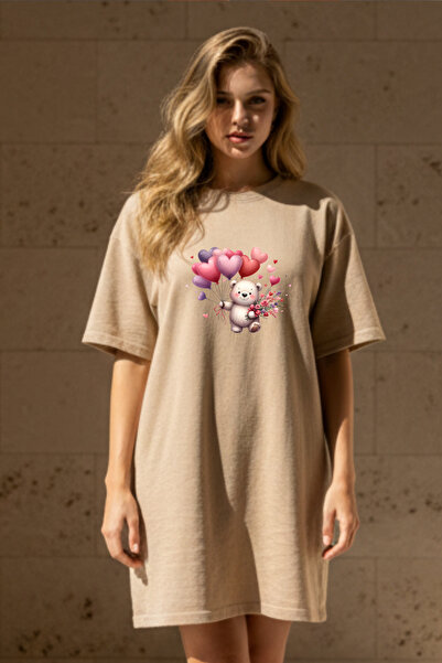 Pink Sky Γυναικείο μπλουζάκι με κοντό μανίκι και λαιμόκοψη, μεγάλο μέγεθος, ν...