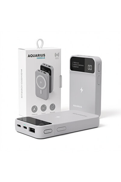 Aquarius Saudia Wireless PowerBank 10000Mah