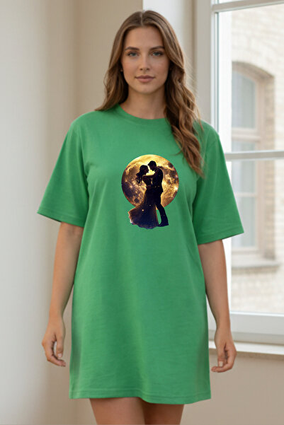 Pink Sky Γυναικείο μπλουζάκι με κοντό μανίκι και λαιμόκοψη, μεγάλο μέγεθος, ν...