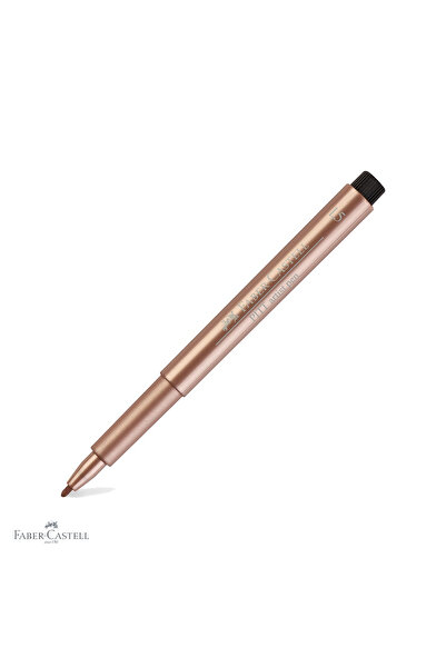 Faber Castell Marker Faber-Castell Pitt Artist Pen metalic cupru, vârf tip pe...