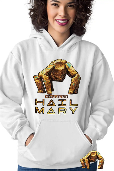 OEM Γυναικείο Φούτερ με Κουκούλα  "Project Hail Mary Rocky Eridian Alien Engi...