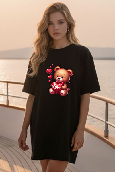 Pink Sky Γυναικείο μπλουζάκι με κοντό μανίκι και λαιμόκοψη, μεγάλο μέγεθος, ν...