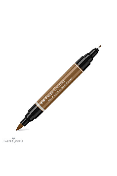 Faber Castell Marker artistic Faber-Castell Pitt cu vârf dublu, vârf tip pens...