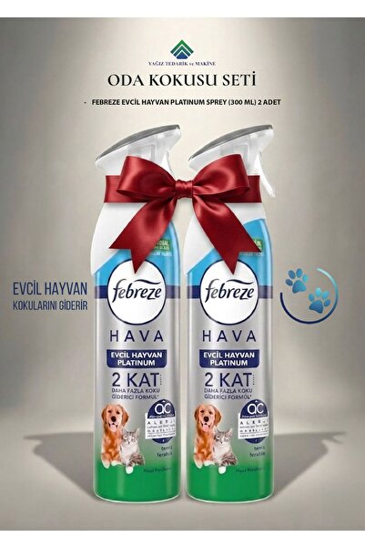 Febreze EVCİL HAYVAN PLATINUM SPREY (300 ML) 2 ADE
