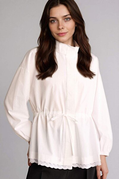 DeFacto Μακρυμάνικο τουνίκ από ποπλίνα κανονικής εφαρμογής H2401AX26SM