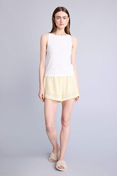 DeFacto Κανονικό Σετ Αμάνικο 2 τεμαχίων Υφαντό H0253AX26SM