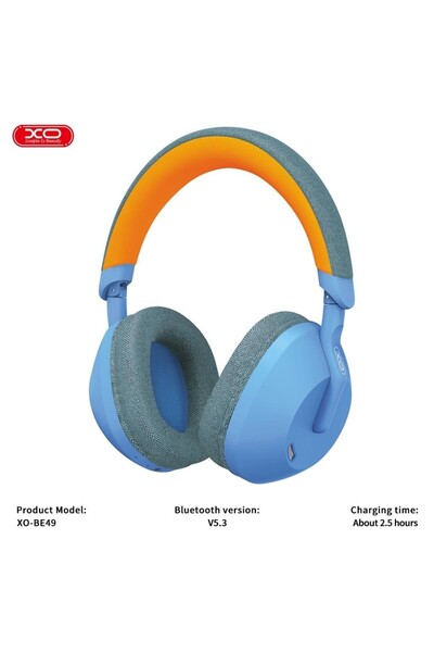 Xo BE49 ANC Aktif Gürültü Engelleyici Kulak Üstü Bluetooth Kulaklık V5.3