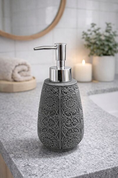 NEWNOW Διακοσμητικός διανομέας υγρού σαπουνιού με ανάγλυφο σχέδιο Roselva – Κ...