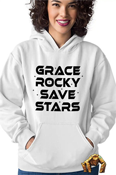 OEM Women's Project Hail Mary Grace Rocky Save Stars Sweatshirt