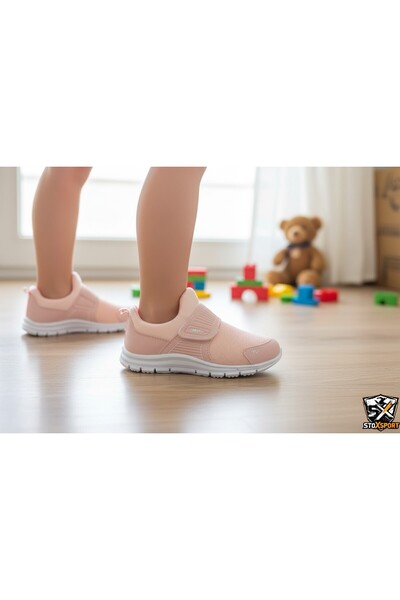 StoXStore Çocuk Sneaker Spor Ayakkabı Rahat Hafif Günlük Kullanım Erkek Kız Ç...