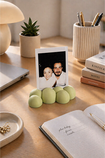 BitByteBrick Cloud Polaroid Fotoğraf Standı - Instax Masaüstü Fotoğraf Tutucu...