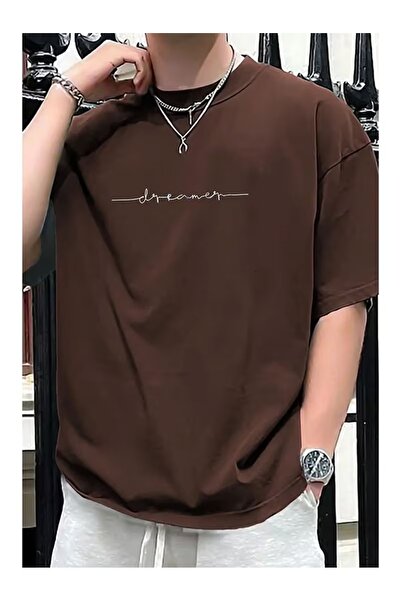 ZİYMO Dramer Signature Printed Men's Oversize T-Shirt