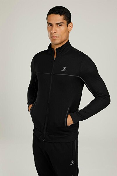 lumberjack Tpt Ct176 Leon T.Suit 6Fx Men's Tracksuit Set A102238421 Black