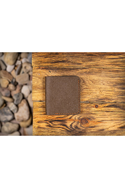 ELAN - Handcrafted Leather Goods Minimalist genuine Leather Wallet for the ne...