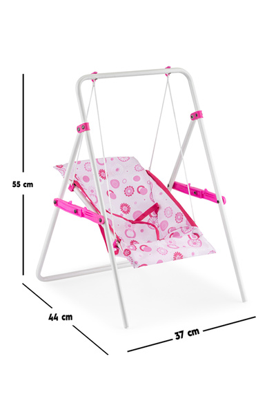 Moonybaby MB1003 Oyuncak Bebek Salıncak / Büyük Ölçülerde Metal Ayaklı