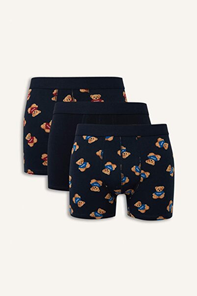 DeFacto Κανονική εφαρμογή, Μπόξερ 3 τεμαχίων με σχέδιο ζώων H4279AX26SP