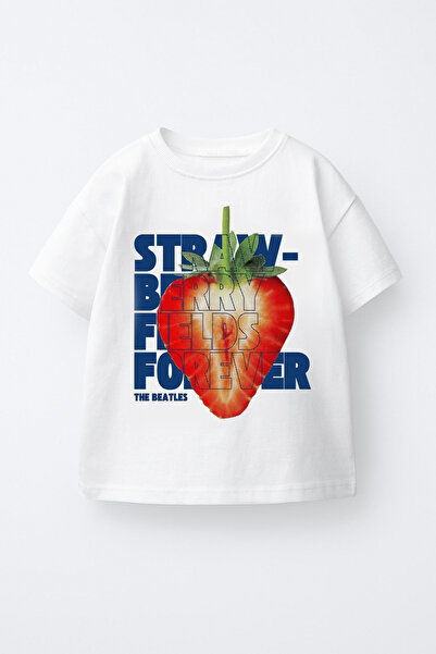 c.c.l. coccolin kids baby clup Unisex Παιδικό μπλουζάκι με στάμπα φράουλας σε...