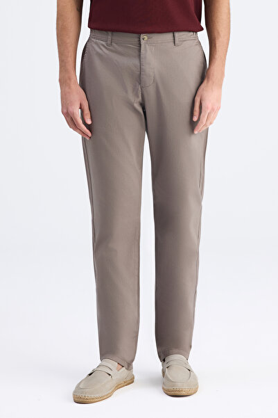 D'S Damat Ds Damat Παντελόνι Τσίνο Άνετης Εφαρμογής από Βιζόν Γκαμπαρντίνα