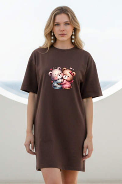 Pink Sky Γυναικείο μπλουζάκι με κοντό μανίκι και λαιμόκοψη, μεγάλο μέγεθος, ν...