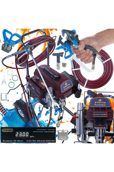 Rosfix Zenthril Quantum G Paint Sprayer StandPro – Fără perii 2200W |   20MPa...
