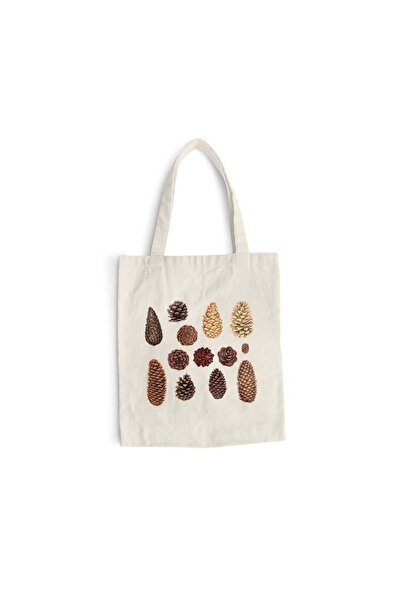 Intelli Cotton shopping bag with long handles, Cone, 38×42 cm, VA91