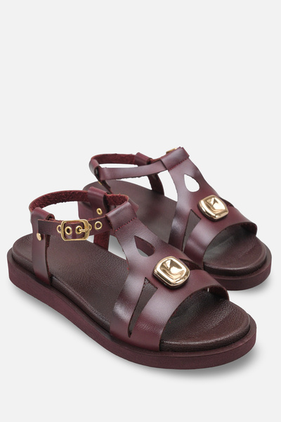 Liza Shoes صندل نسائي من BİRSU بإبزيم أمامي A035-K9012