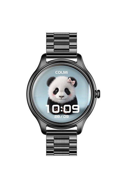 COLMI L28 Black + Black steel strap