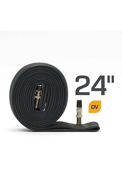 RALSON 24 Inch Bicycle Inner Tube (37-540 / 24x1 3/8) | 35mm DV Dunlop Valve | Butyl Rubber Replacem