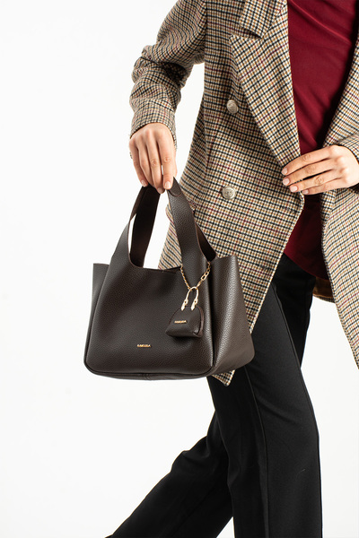 Trend Hanım MEGA BAG Γυναικεία τσάντα ώμου και χειρός από μαλακό δέρμα μεγάλο...