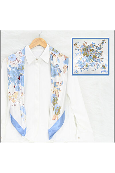 Deserto Fashion وشاح من الساتان البولي إيميد من سلسلة جالا - لمعان مذهل للمنا...